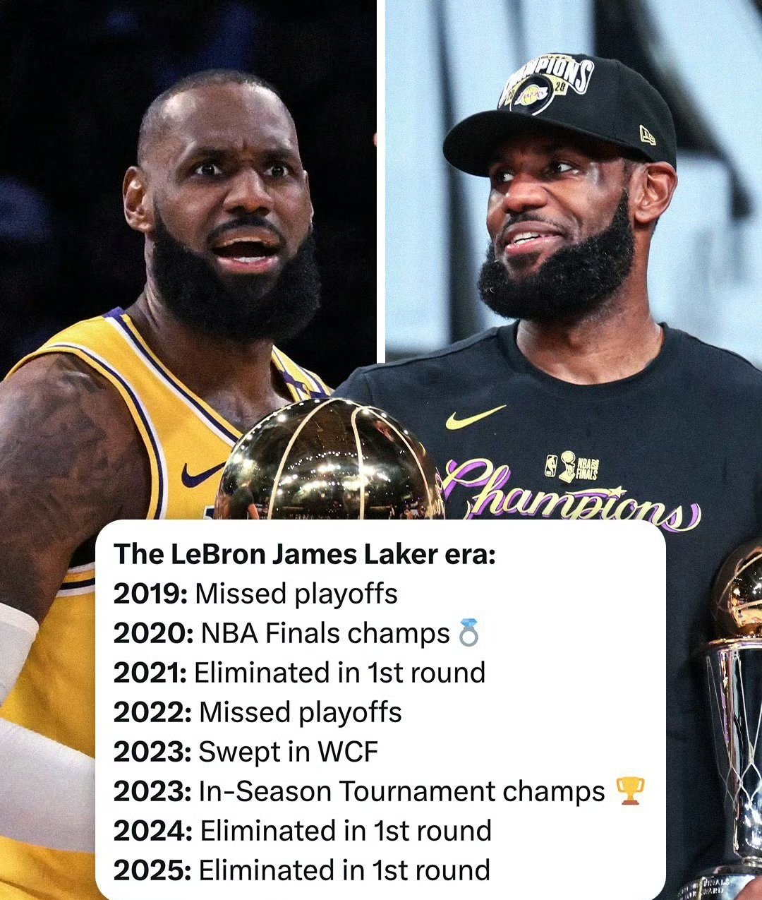 湖人击败老鹰，詹姆斯季后赛级表现